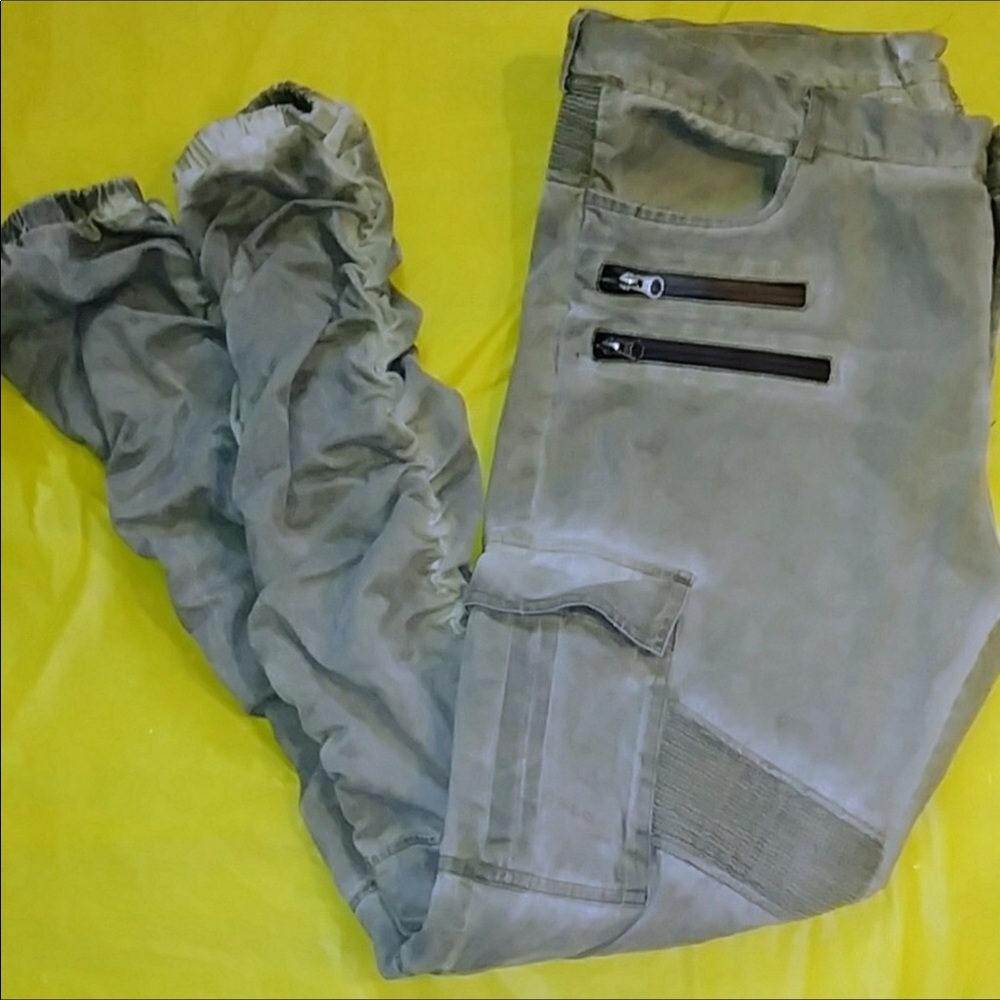 Stretch Skinny Cargo Joggers